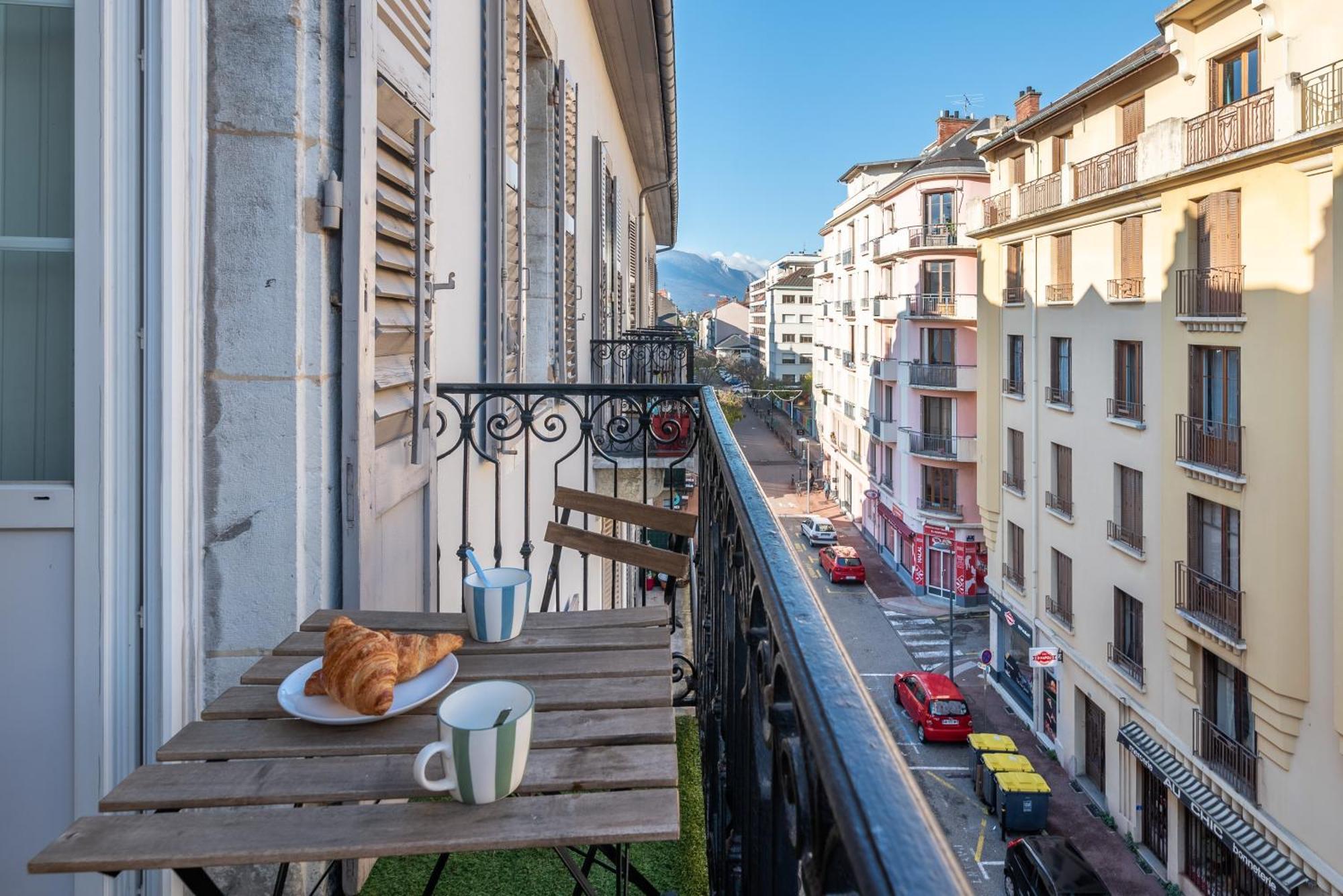 Appartement Spacieux Et Chaleureux Coeur De Ville Chambery Ngoại thất bức ảnh